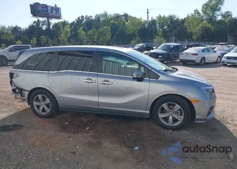 2020 Honda Odyssey Ex-L/Ex-L W/Navi Res from USA, damaged, VIN 5FNRL6H73LB002088